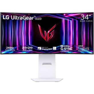 LG Ultragear Curved 34-inch OLED Gaming Monitor