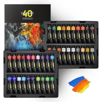 Magicfly 40-Pack Oil Paint Set
