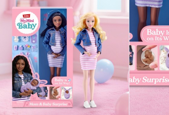 Toy company debuts pregnant doll with a slime-filled amniotic sac