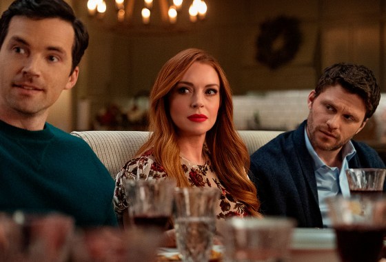 Netflix’s holiday movie lineup includes Lindsay Lohan and a hot snowman