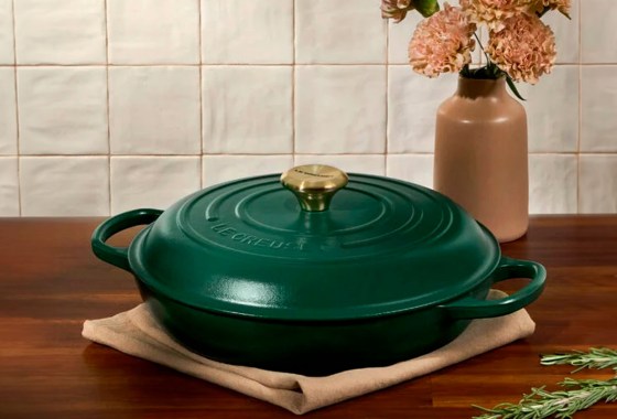 Le Creuset’s first new color of 2026 is dark and dreamy