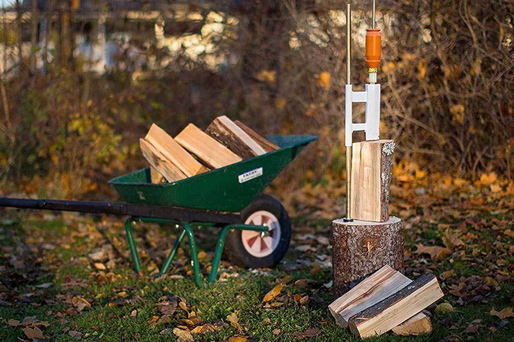 Manual Kindling Splitter