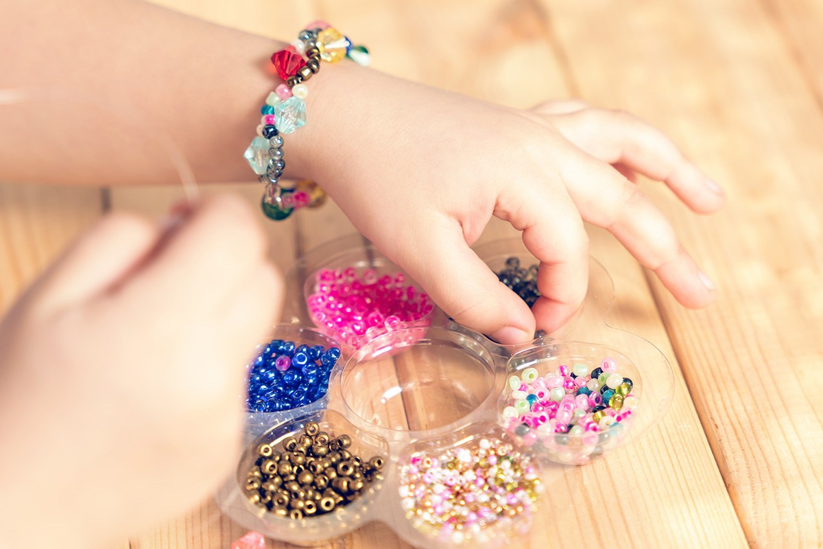 Kids bracelet making on sale set