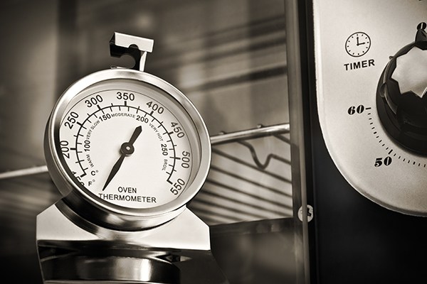 Thermometers: DeltaTrak 29005 Oven Thermometer 93°C to 316°C/200°F to 600°F