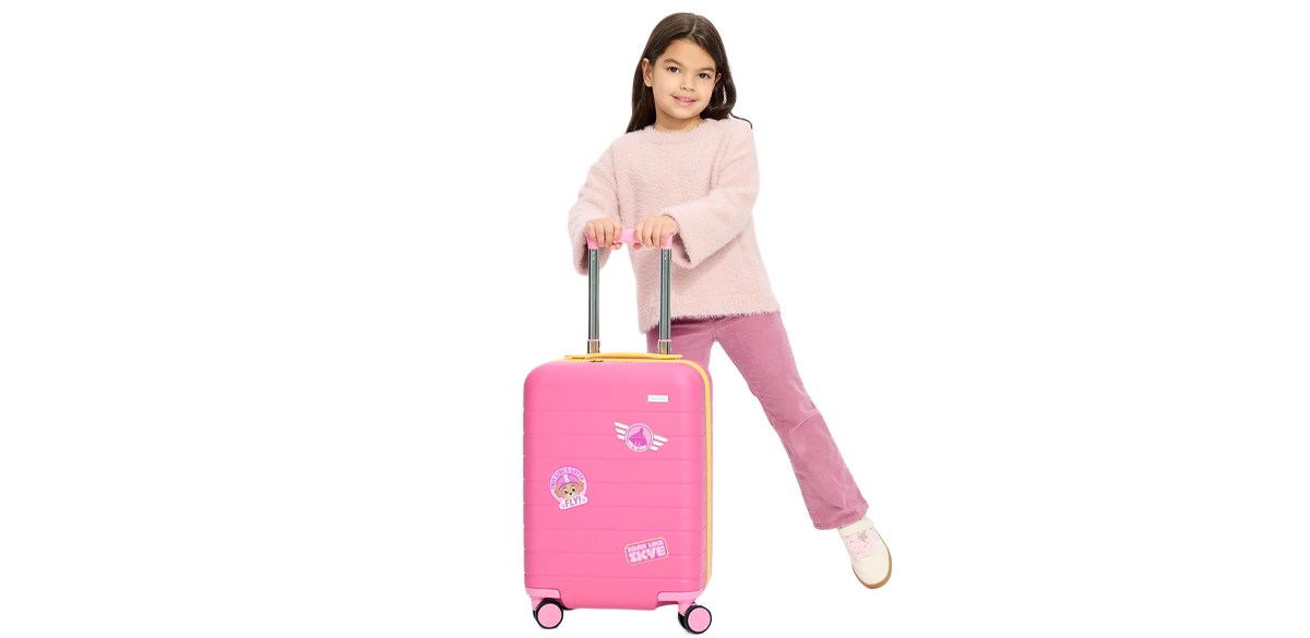 Away x PAW Patrol Kids Carry-On in Skye Pilot Pinkaway