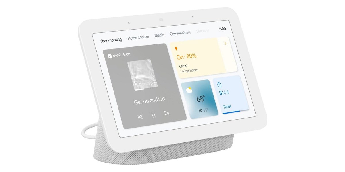 Google Nest Hub 7” Smart Display with Google Assistant (2nd Gen)