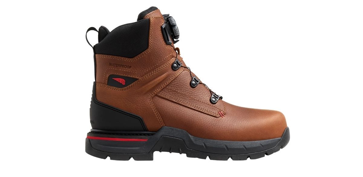 IronFlex Men’s 6-inch Waterproof BOA Safety-toe Boot