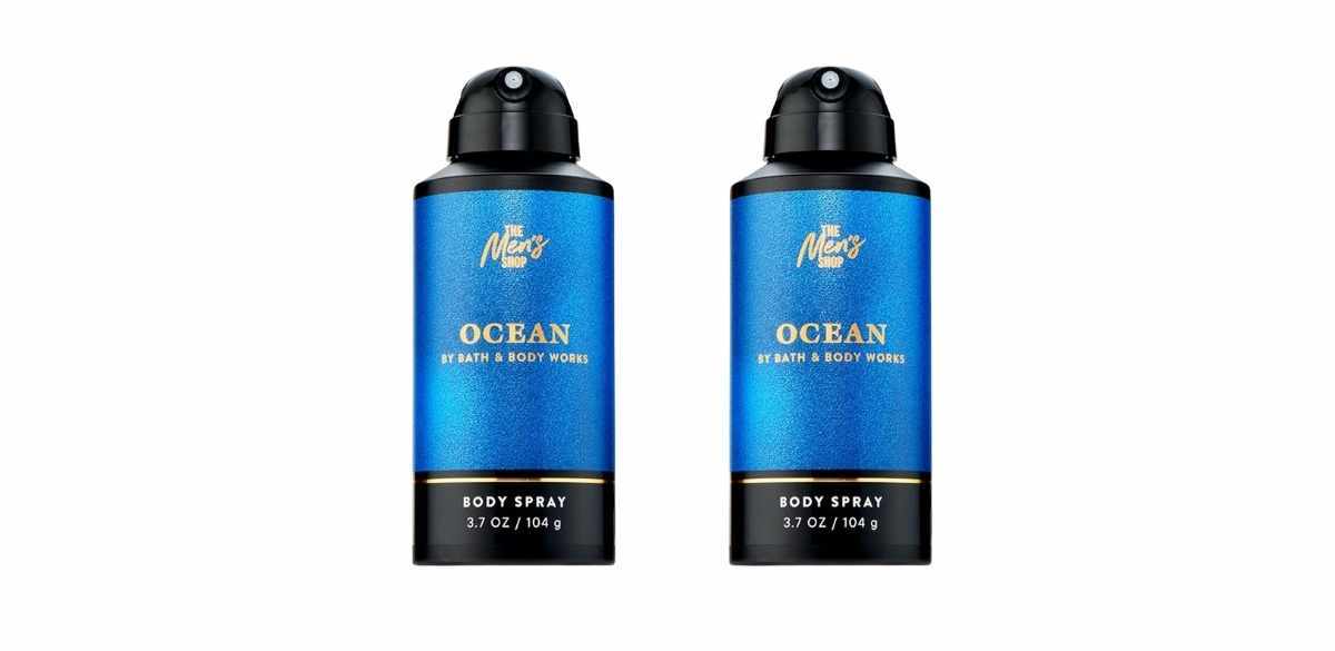 Bath &amp; Body Works Body Spray for Men, Ocean Scent
