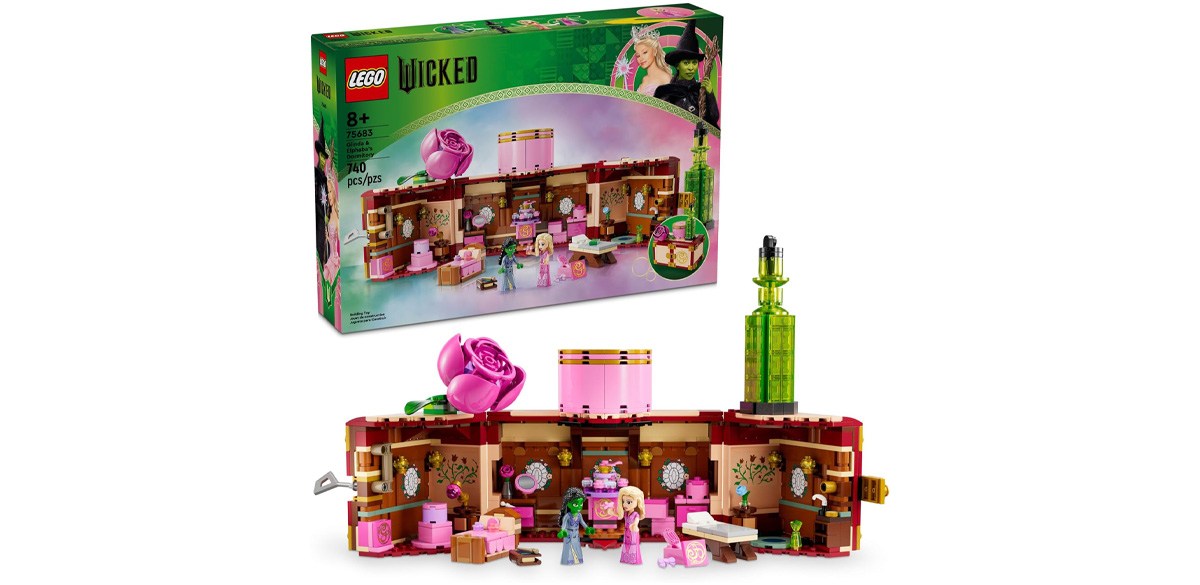 LEGO Wicked Glinda &amp; Elphaba's Dormitory Building