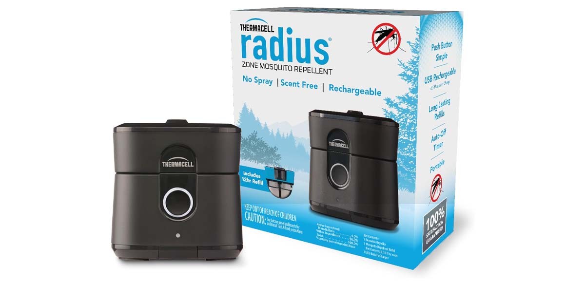 Thermacell Patio Shield Mosquito Repellent E-Series Rechargeable Repeller