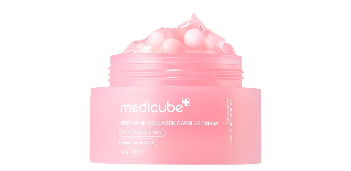 medicube Capsule Cream with Salmon DNA PDRN Pink Collagen