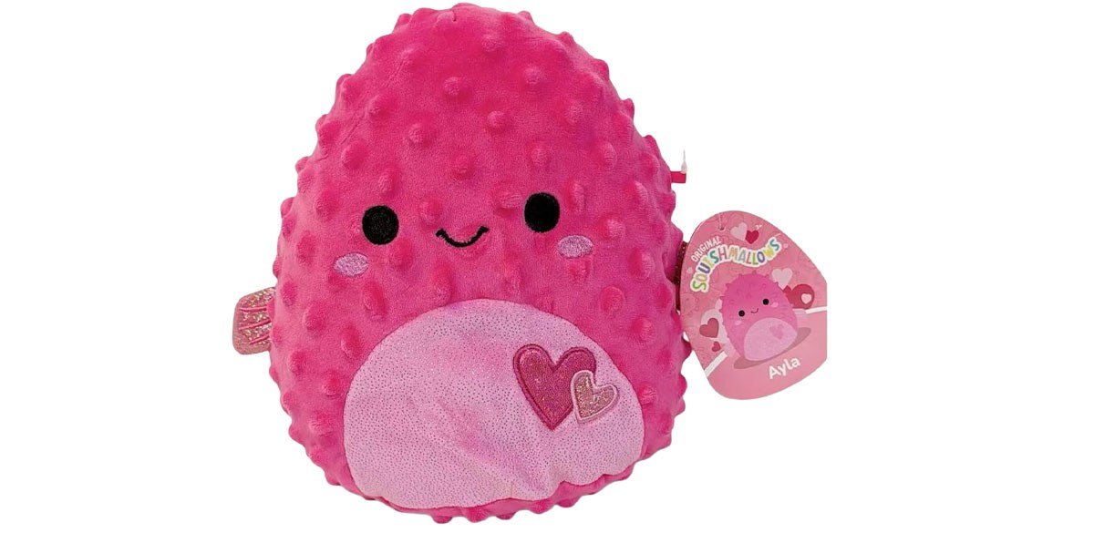  Squishmallows 2026 Original 8-Inch Valentine Squad Plush (Ayla The Pufferfish)