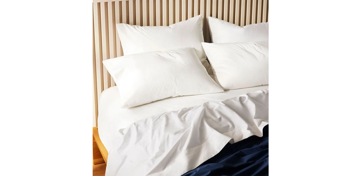 Classic Percale Hardcore Sheet Bundle-Solid White