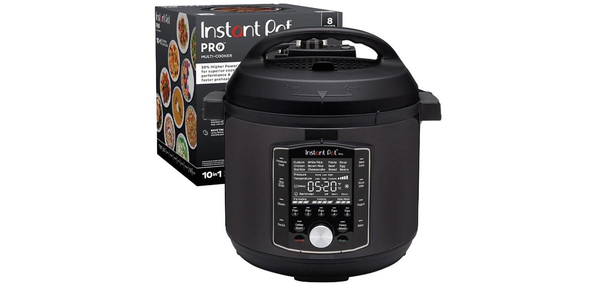 Instant Pot Pro (8 QT) 10-in-1 Pressure Cooker