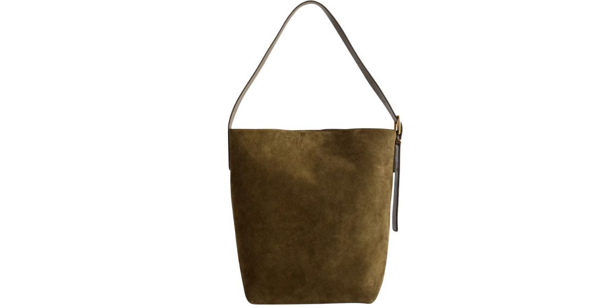 Madewell Essentials Suede Bucket Bag
