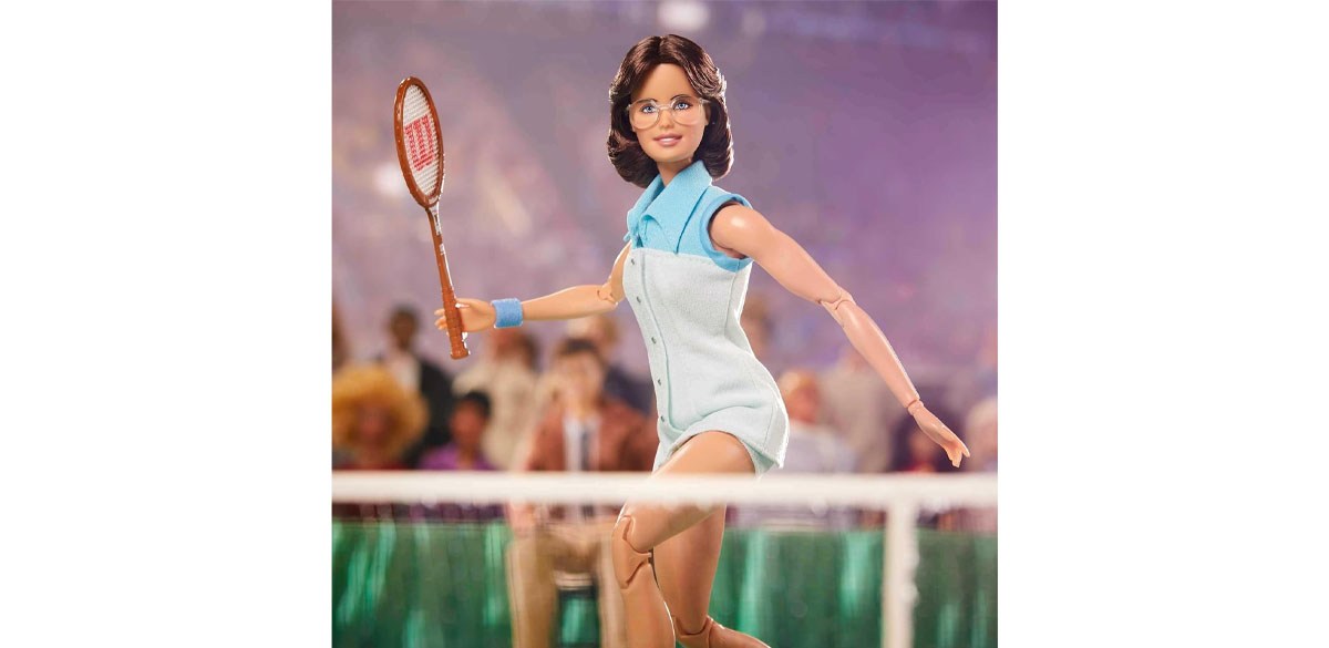 Barbie Inspiring Women Series Billie Jean King Collectible Doll