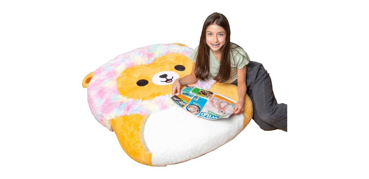 BigMouth x Squishmallows Original Inflat-A-Pal-Leonard the Lion