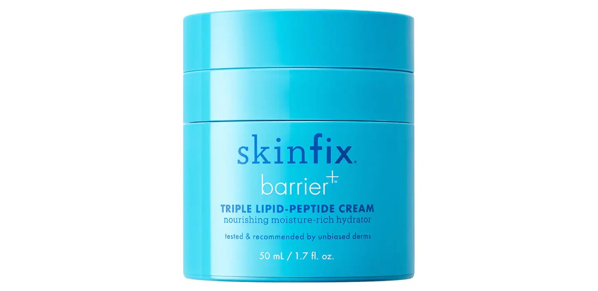 Skinfix Triple Lipid-Peptide Cream Refillable Barrier Moisturizer with Ceramides