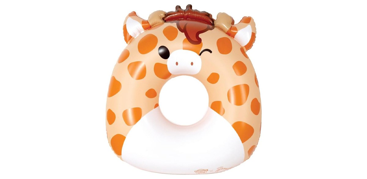 BigMouth x Squishmallows Original Large Inflatable Pool Float Gary The Giraffe Squishmallow
