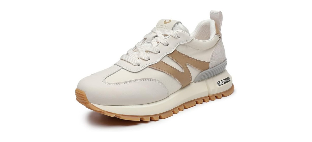 somiliss Patchwork Suede Sneakers