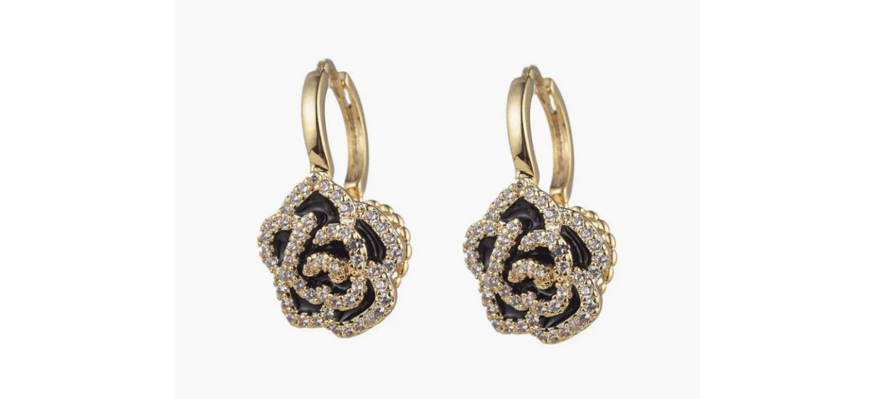 Emily Rose CZ Drop Earrings