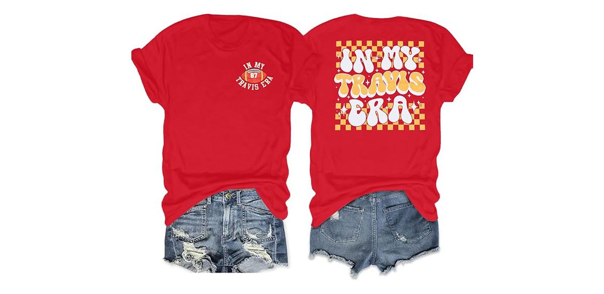 MOUSYA Retro in My Gameday Era T-Shirt Women Football Shirt