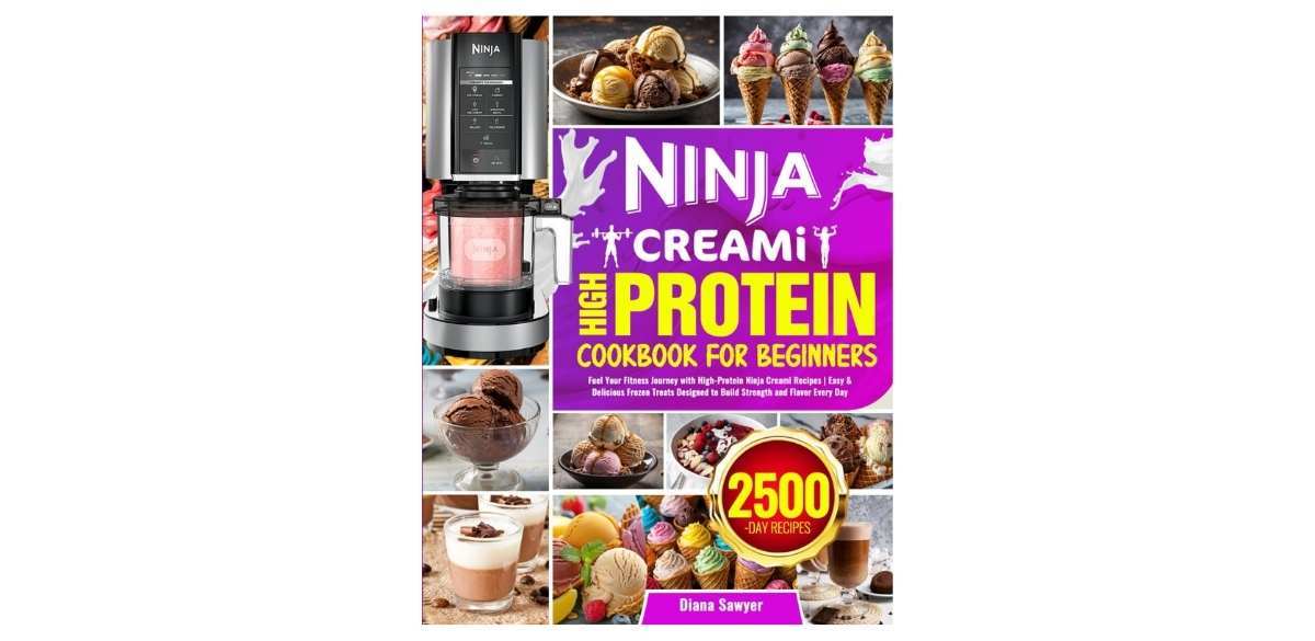  Ninja CREAMi High Protein Cookbook for Beginners