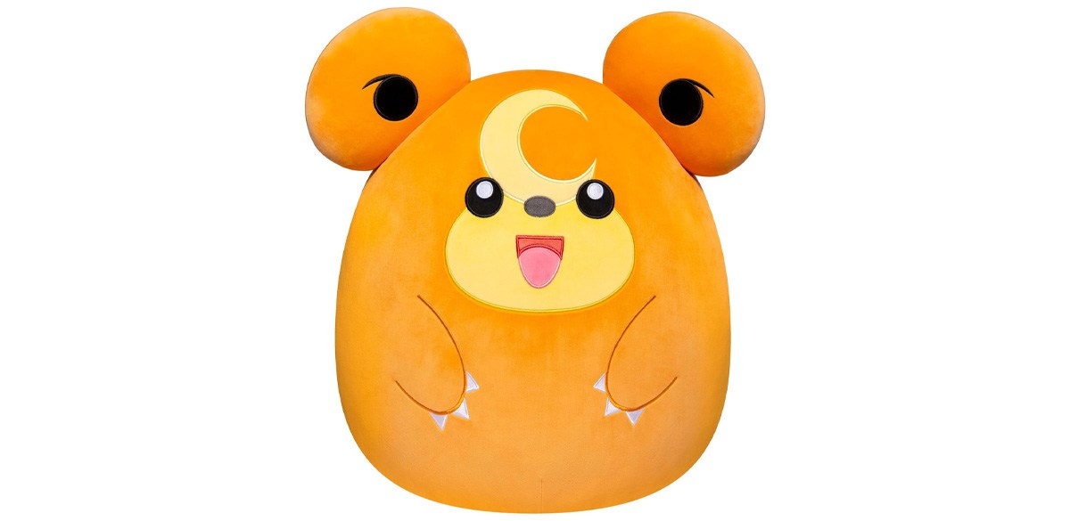 Squishmallows Pokemon 14-Inch Teddiursa Plush