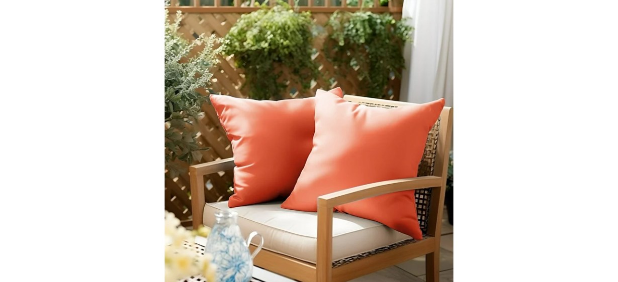 UNIKOME Outdoor Waterproof Throw Pillows