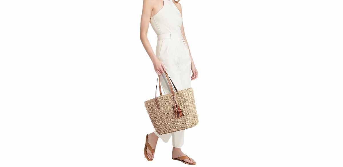 YXILEE Straw Bags For Women
