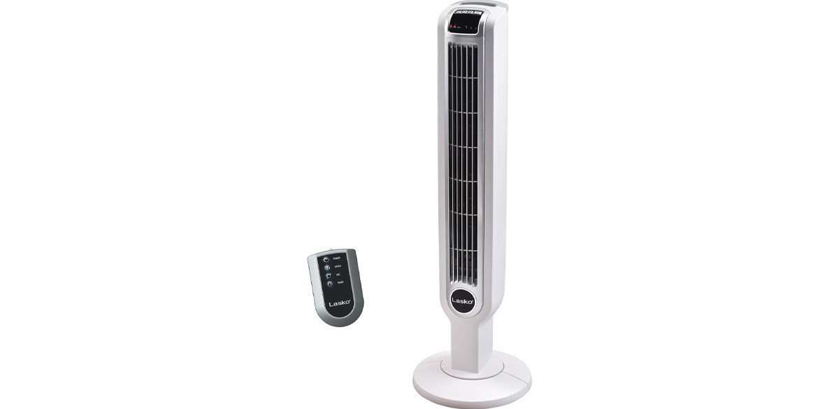 Lasko Oscillating Tower Fan with Remote Control