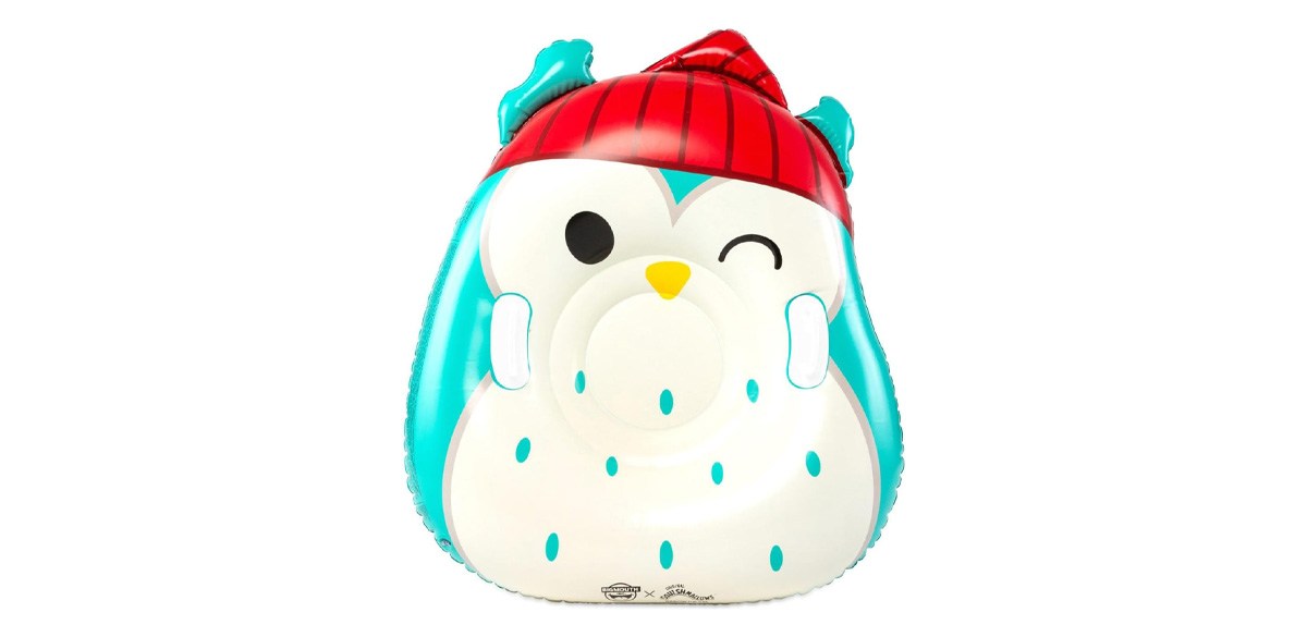 BigMouth x Squishmallows Heavy Duty Inflatable Snow Tube for Kids and Adults-Winston