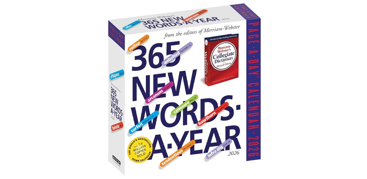 365 New Words-a-Year Page-A-Day Calendar 2026