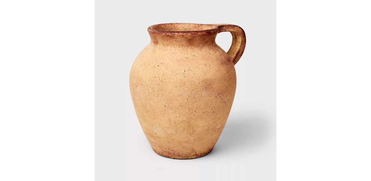Single Handle Ceramic Vase - Threshold designed with Studio McGee