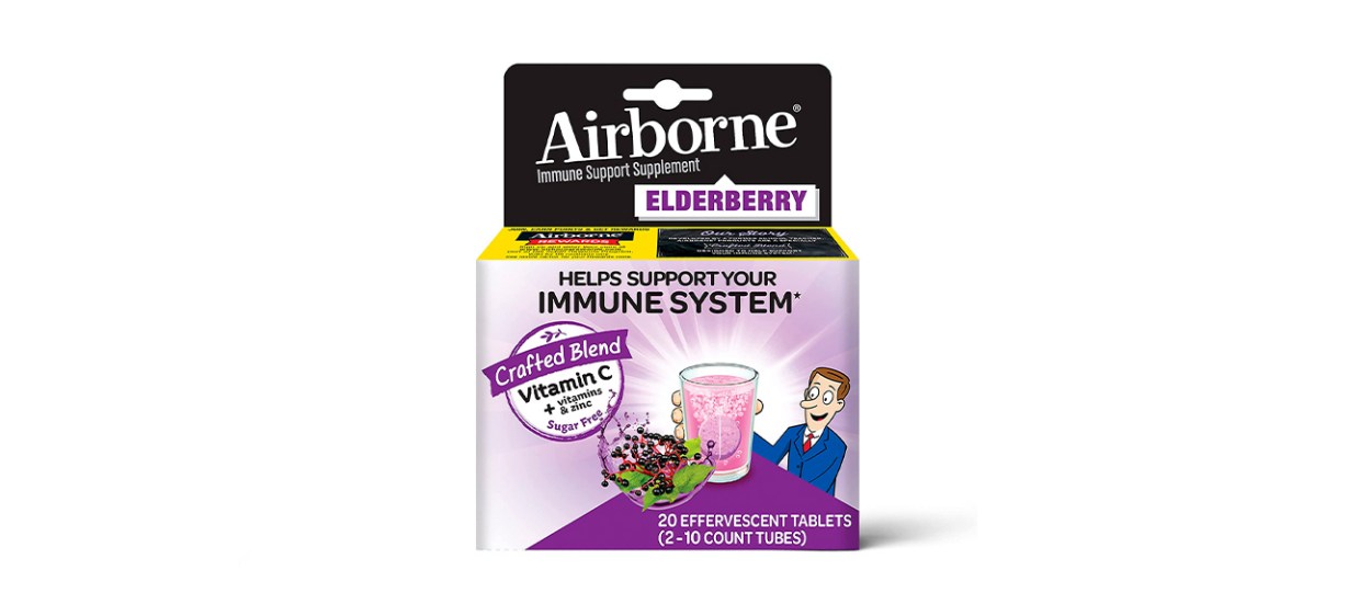 Airborne Elderberry Effervescent Tablets