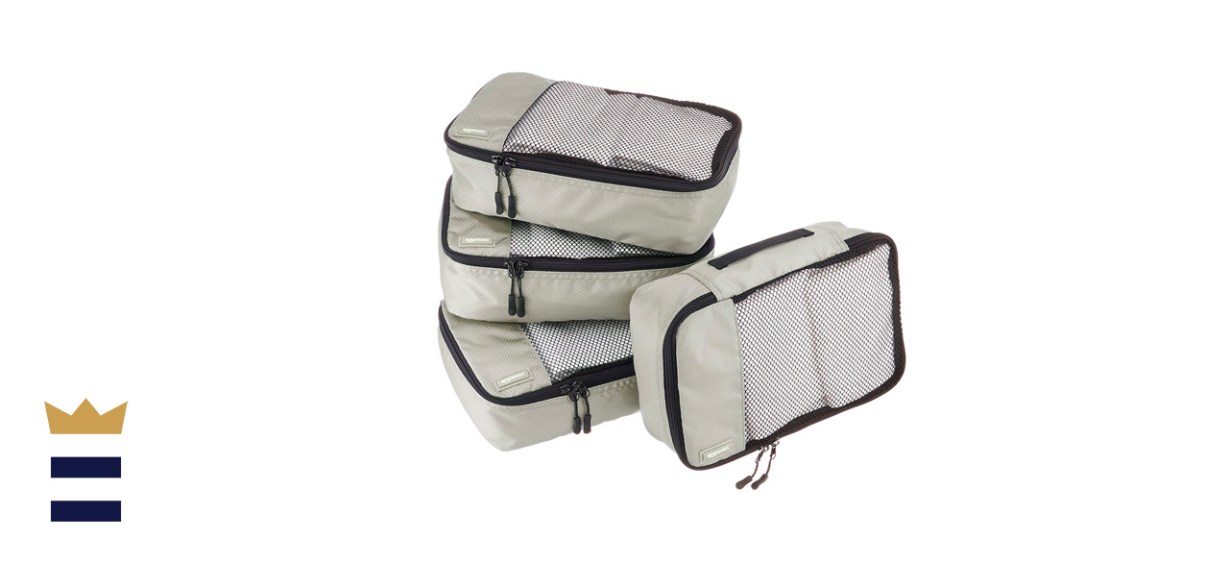 Amazon Basics Small Packing Travel Organizer Cubes Set 