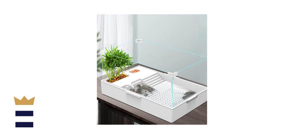 AMOSIJOY Turtle Tank 