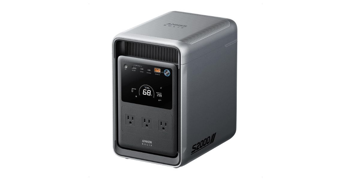  Anker SOLIX S2000 Portable Power Station