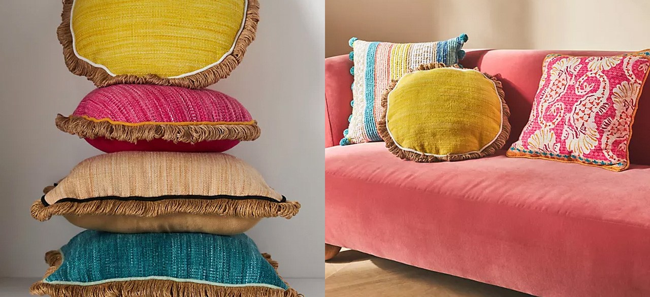 Anthropologie has 40% off bedding and decor right now