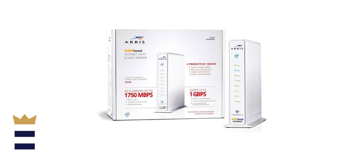 Arris SURFboard Modem, Telephone and Wi-Fi Router