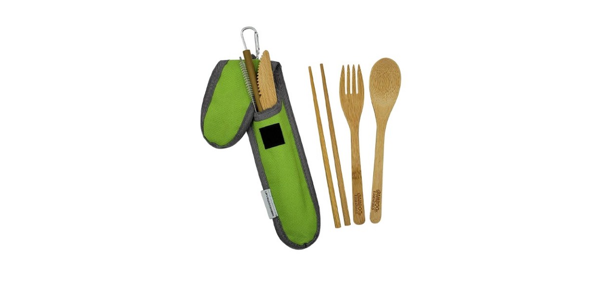 Bamboo Essentials Bamboo Travel Utensil Set