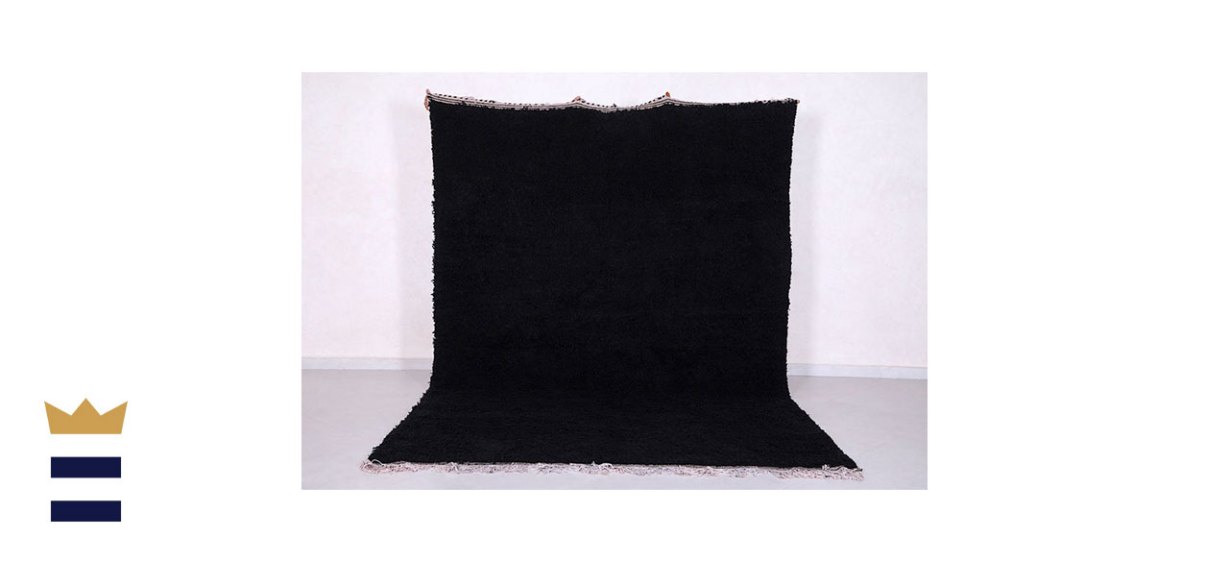 Beni Ourain Carpets Moroccan Black Rug