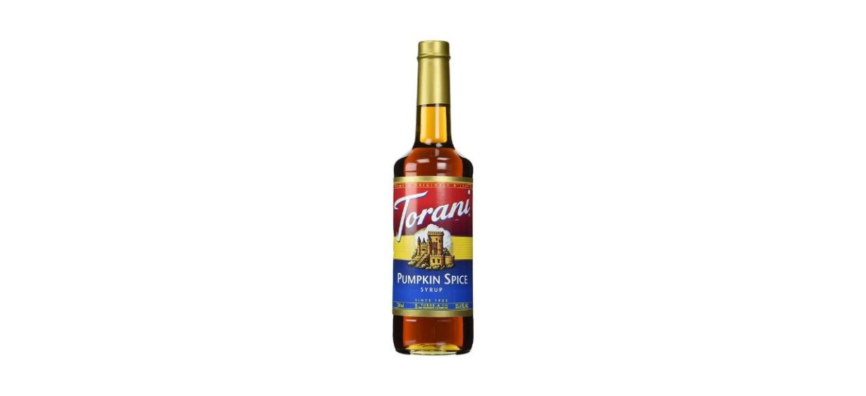 Torani 750ml Pumpkin Spice Flavoring Syrup Premium