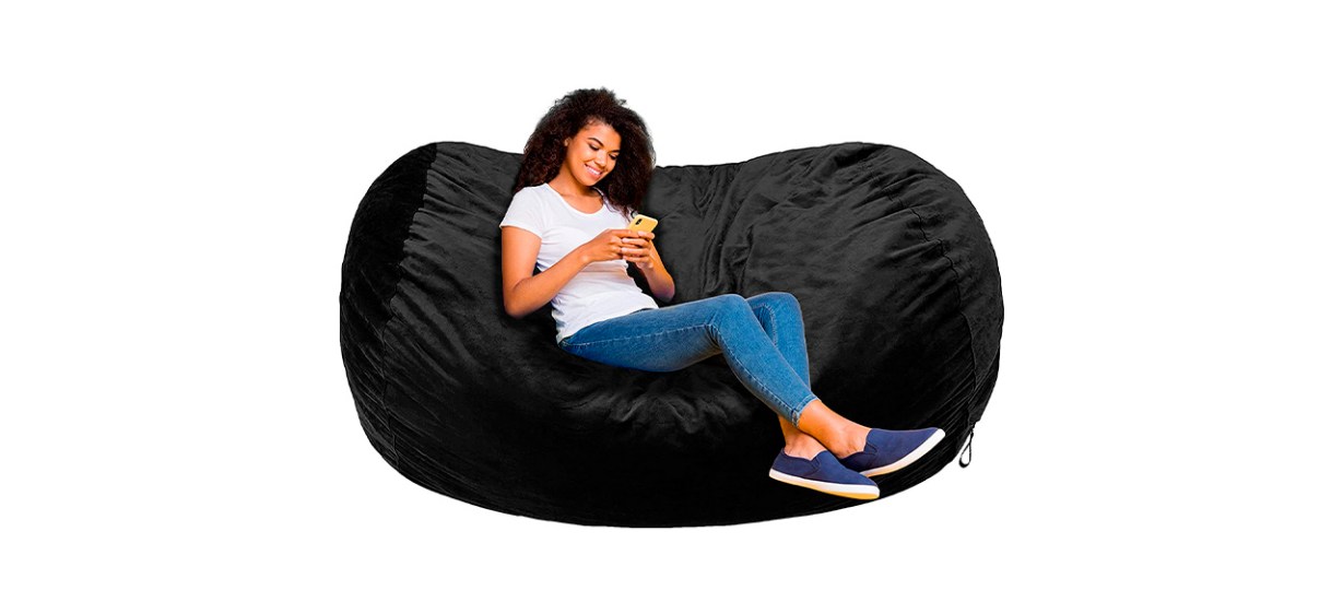 Best Amazon Basics Memory Foam Filled Bean Bag Chair