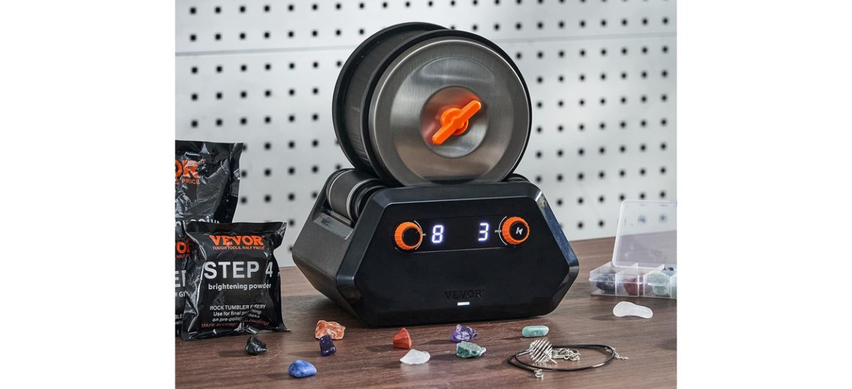 Vevor Direct Drive Rock Tumbler Kit