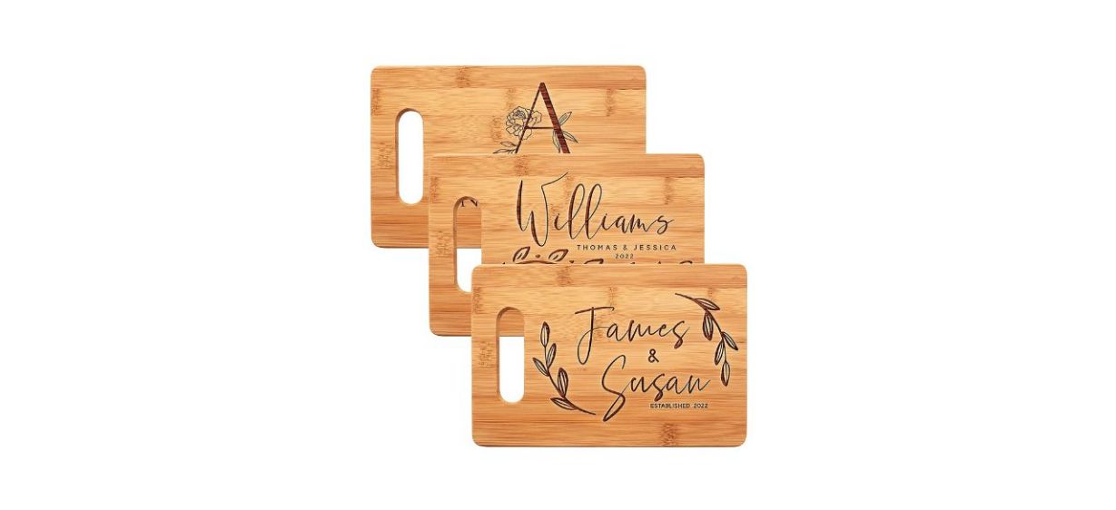Best Be Burgundy Personalized Cutting Board