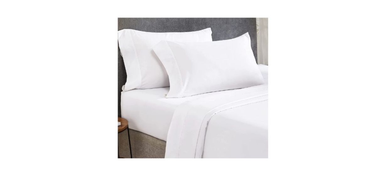 California Design Den 400 Thread Count 100% Cotton Queen Sheet Set