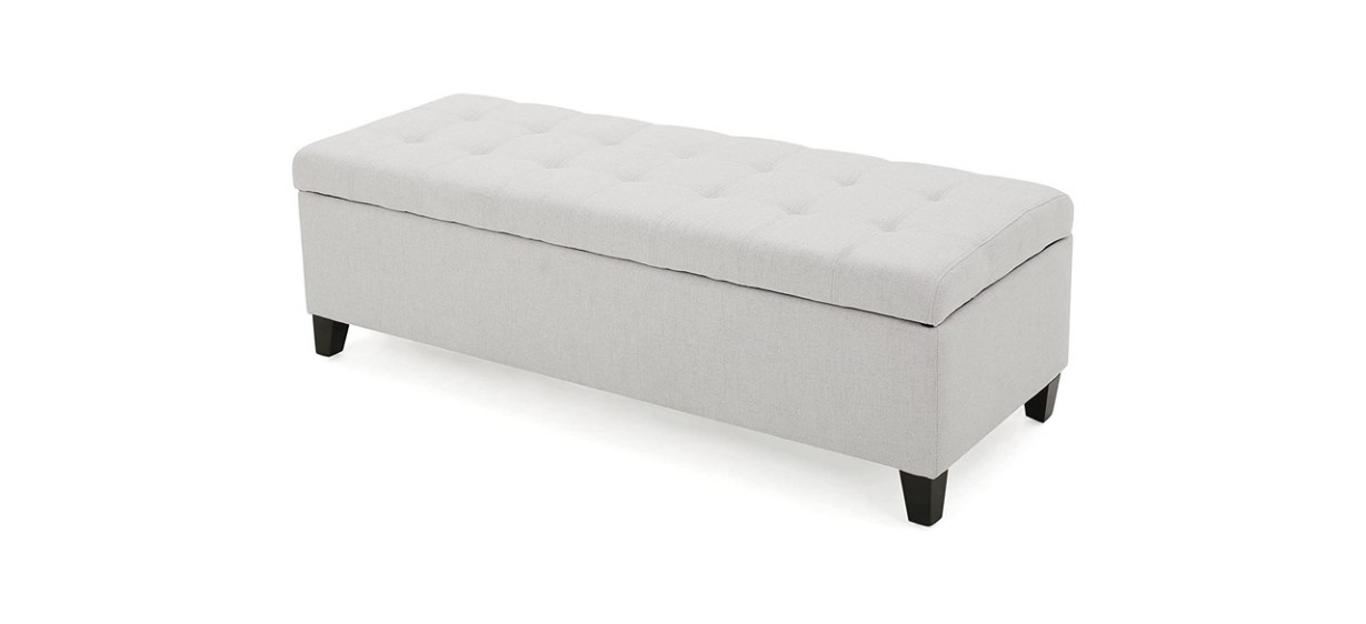 Best Christopher Knight Home Mission Fabric Storage Ottoman