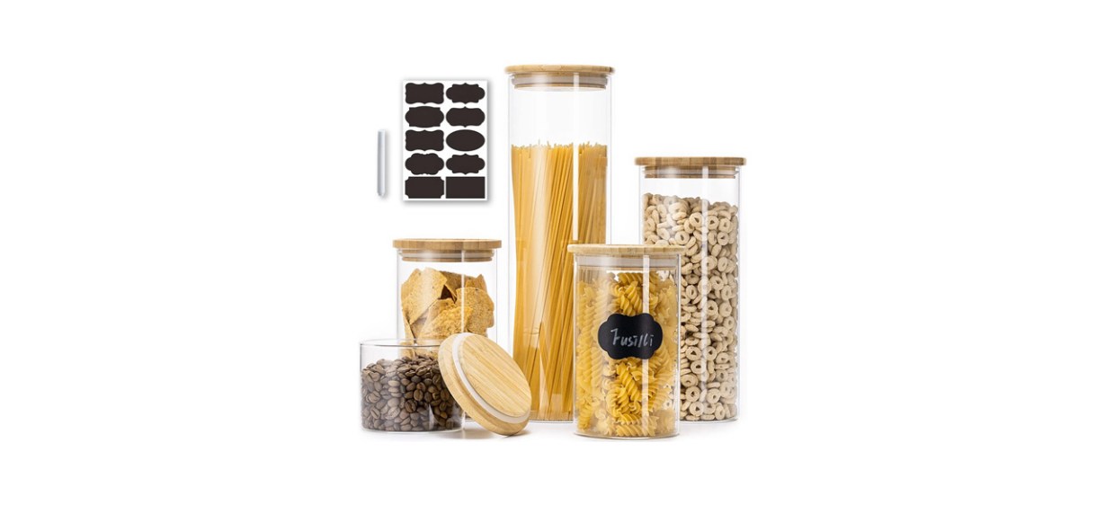 Best Coccot Glass Jars with Bamboo Lids