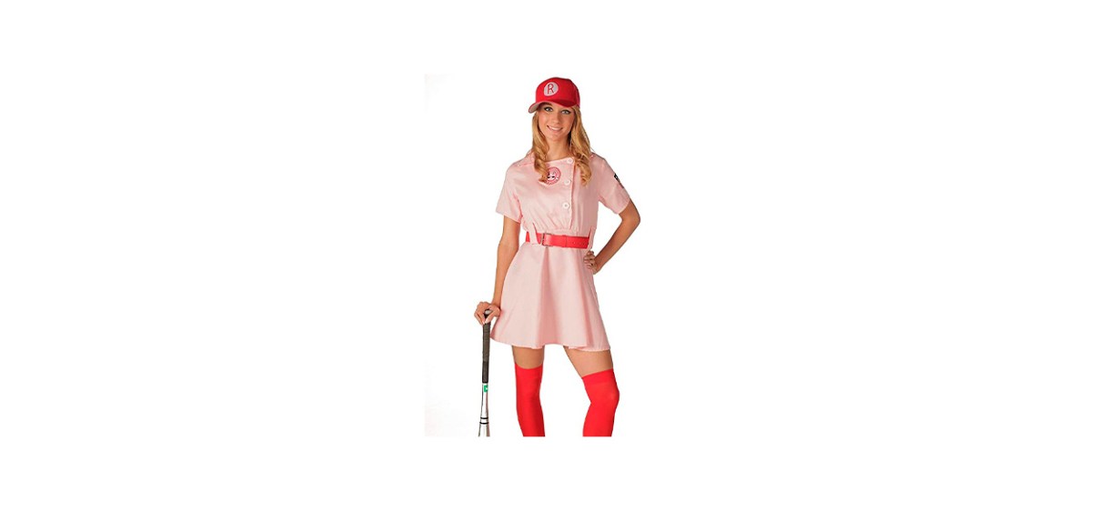 Best Costume Agent Rockford Peaches Baseball Dress Costume